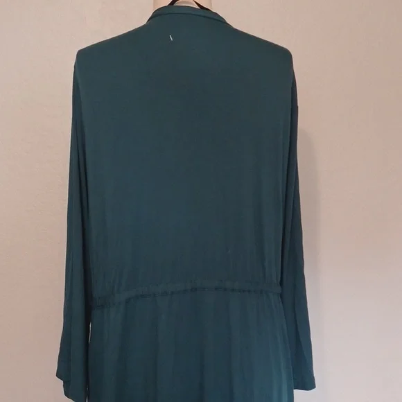 Torrid Super Soft Knit Green Robe Size 3 - Picture 6 of 9